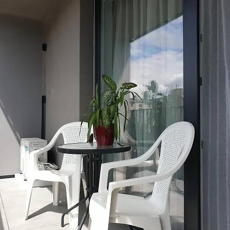 Apartman Q Apart Coral - Studio, Manufaktura, Parking Gratis, Tv Max, Fv, Gwarancja Zadowolenia *