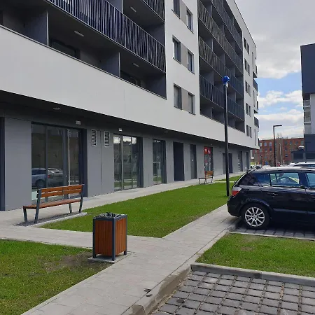 Apartman Q Apart Coral - Studio, Manufaktura, Parking Gratis, Tv Max, Fv, Gwarancja Zadowolenia *