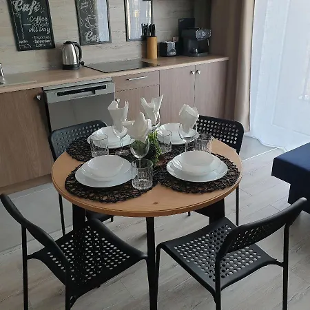 Q Apart Coral - Studio, Manufaktura, Parking Gratis, Tv Max, Fv, Gwarancja Zadowolenia Apartman