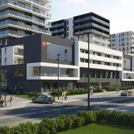 Q Apart Coral - Studio, Manufaktura, Parking Gratis, Tv Max, Fv, Gwarancja Zadowolenia Łódź