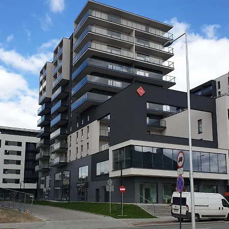 Q Apart Coral - Studio, Manufaktura, Parking Gratis, Tv Max, Fv, Gwarancja Zadowolenia Apartman *