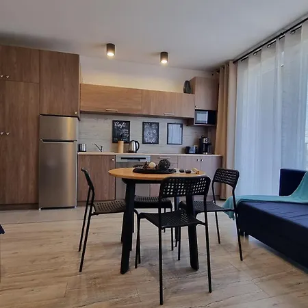 Q Apart Coral - Studio, Manufaktura, Parking Gratis, Tv Max, Fv, Gwarancja Zadowolenia Apartman Łódź
